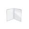 Azar Displays 5"W x 7"H Dual Acrylic Frame, PK10 107722-10PK - alternate 1
